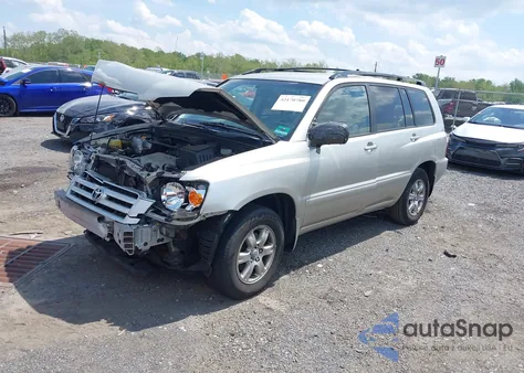 2005 Toyota Highlander V6 from USA, damaged, VIN JTEDP21A950055047